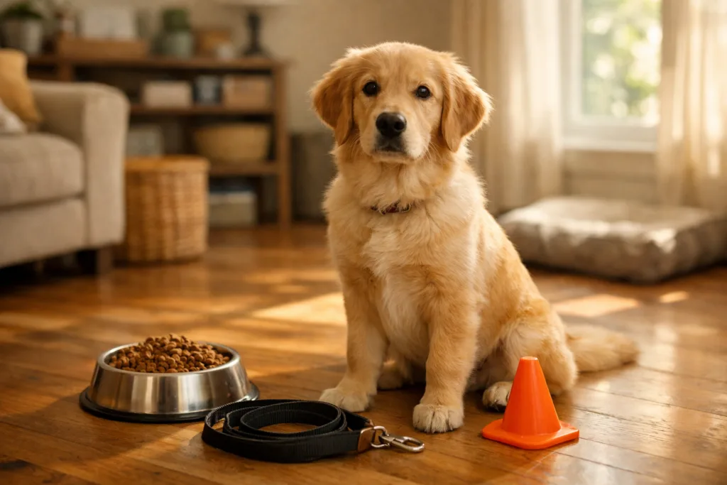 Ajustar la rutina cuando el cachorro crece