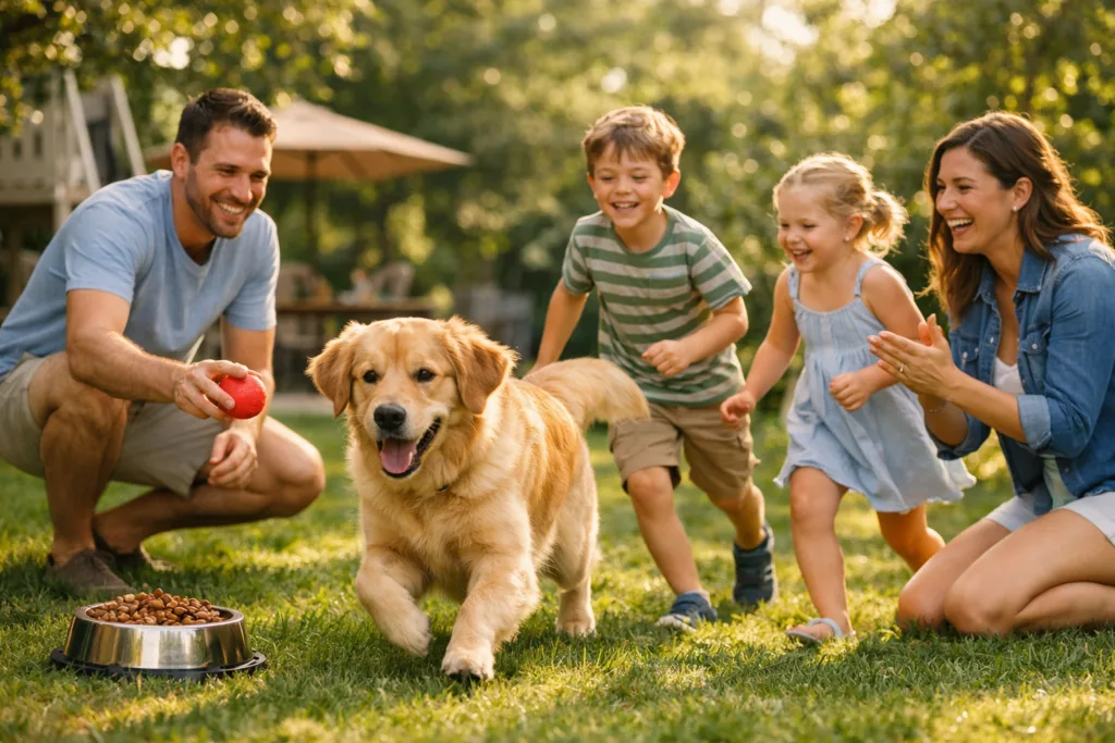 ajustar la rutina cuando el cachorro crece