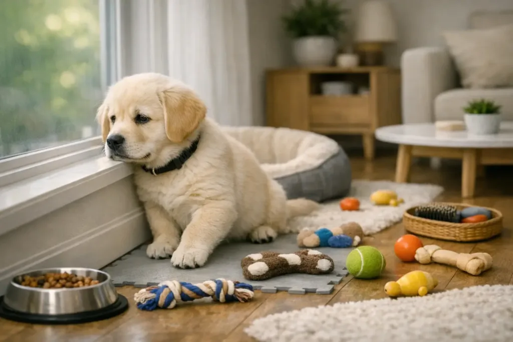 cachorro en piso sin jardín qué hacer