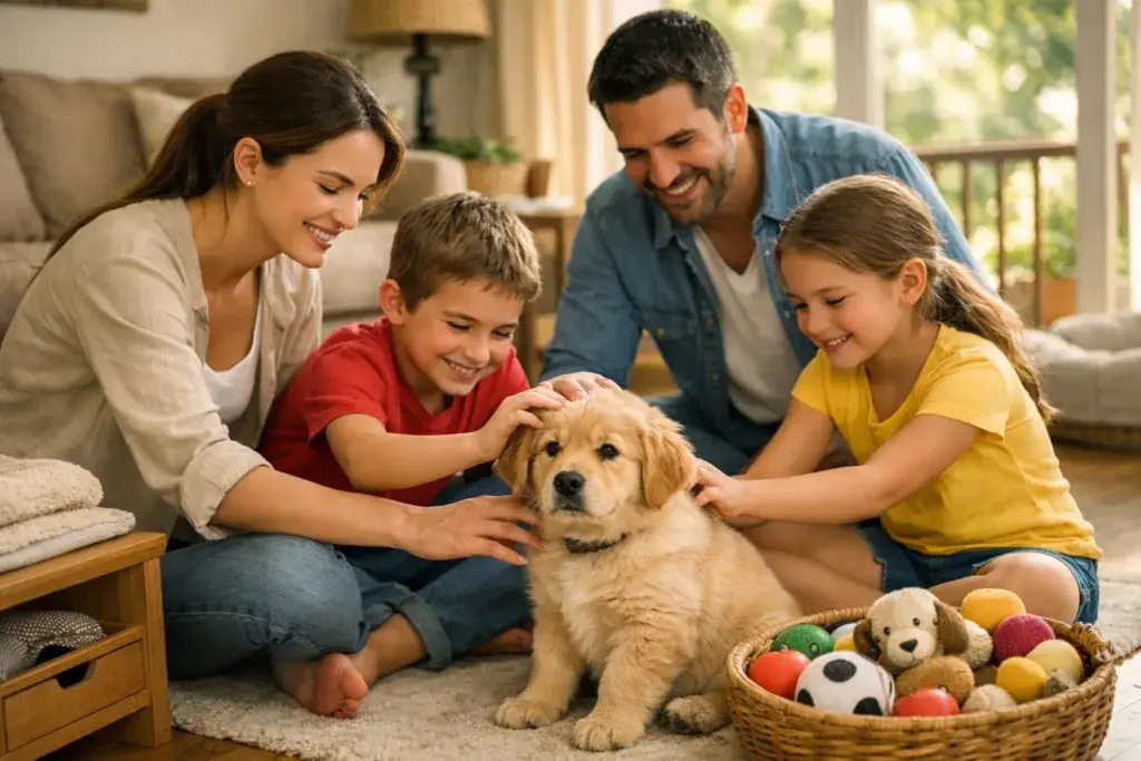 normas básicas para cachorro en casa