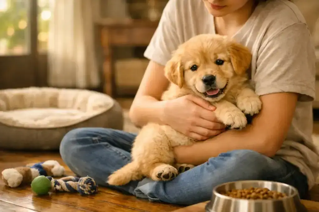 organizar el primer mes con cachorro