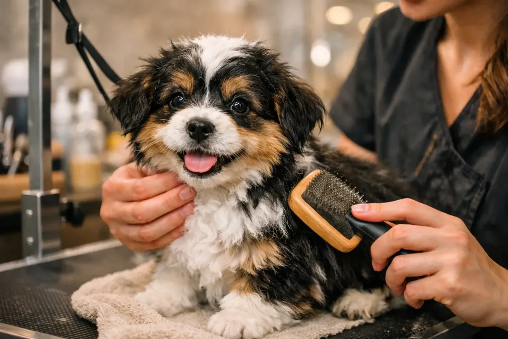 peluquería cachorro cuándo ir