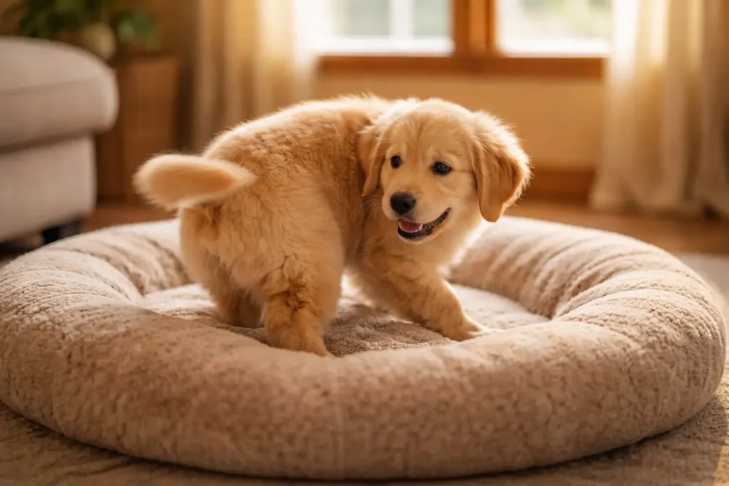 por qué los perros dan vueltas antes de tumbarse