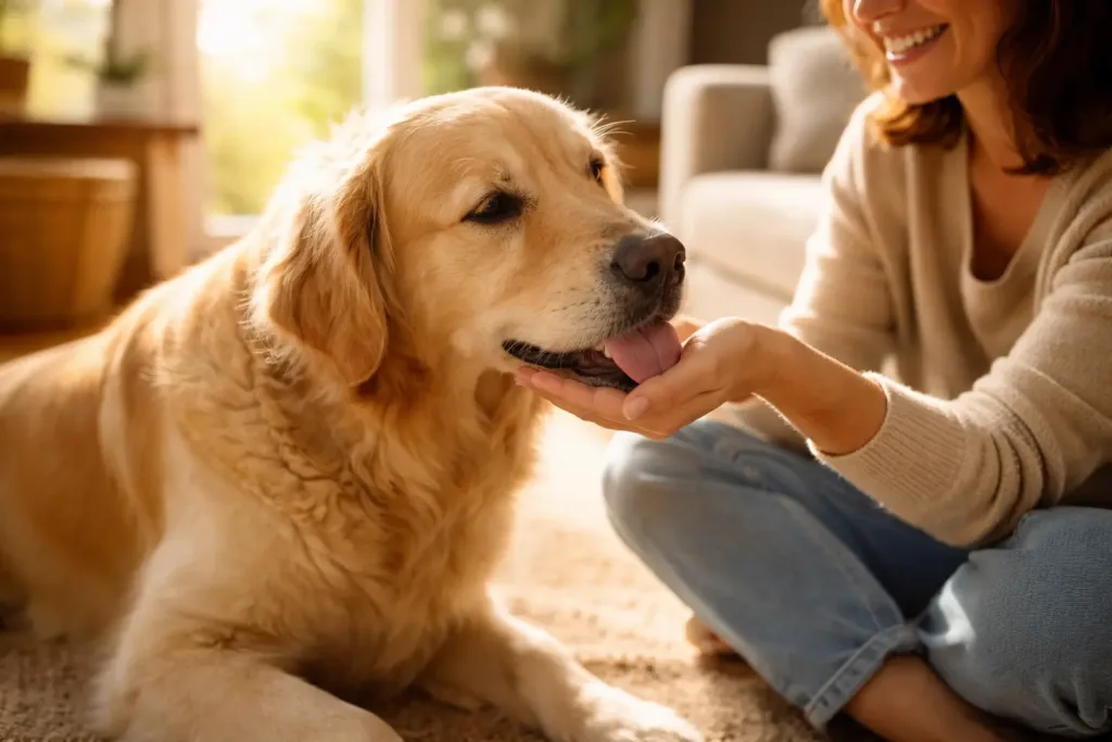 por qué los perros lamen a las personas