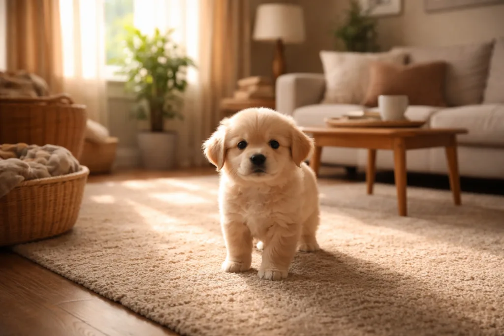 primer mes con un cachorro qué esperar