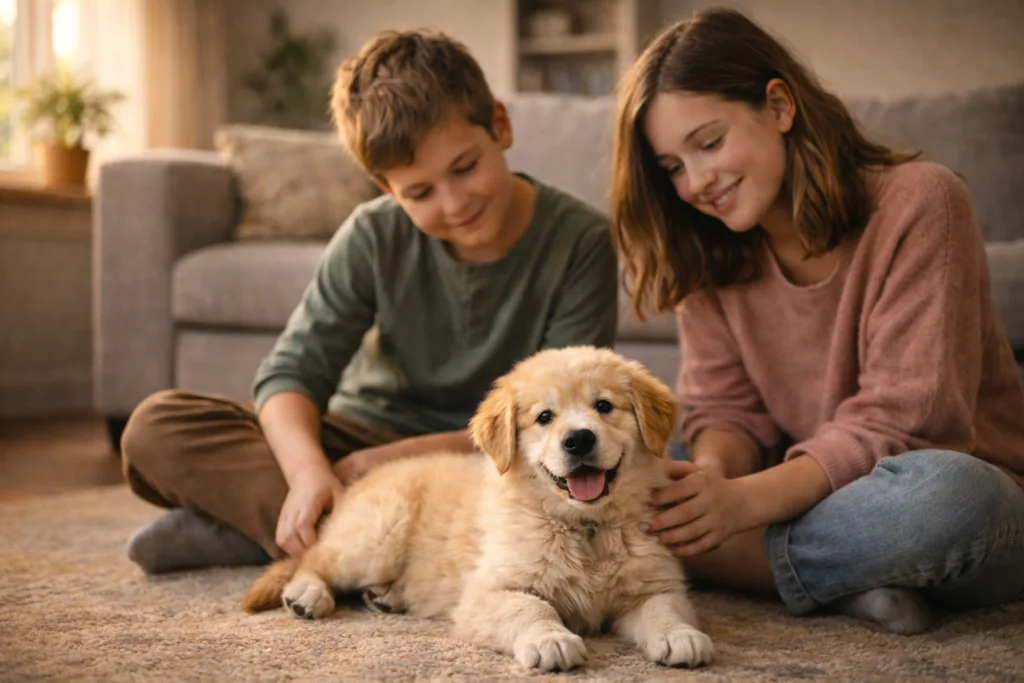 ¿Ambiente tenso en casa? Cómo recuperar la armonía después de adoptar un cachorro